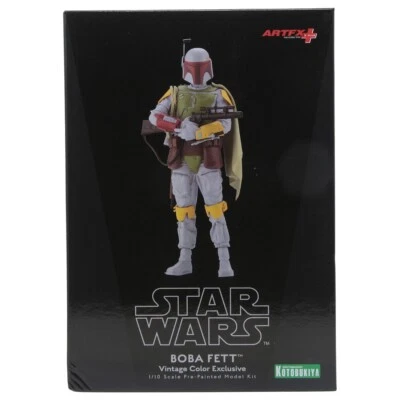 Kotobukiya ARTFX+ Star Wars Boba Fett Vintage Color Exclusivo Foto 1 de 3