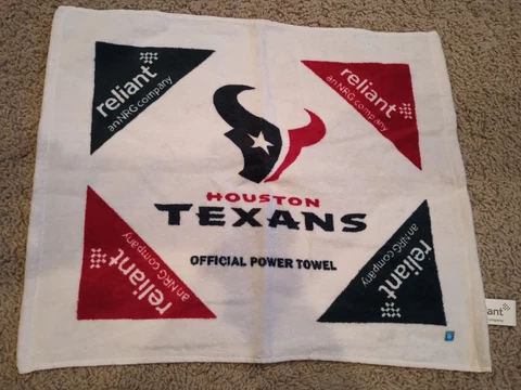 Houston Texans Rally Towel Cover