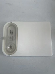 PAMPERED CHEF White 14" x 10" Cutting Board with Nesting Measuring Cups #1028 - Picture 1 of 6