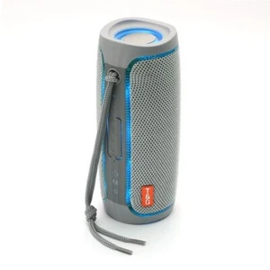 Altavoz portátil T&G TG288 TWS con luz LED (gris) - Imagen 1 de 3