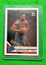 BRUNO FERNANDO RATED ROOKIE CARD ATLANTA HAWKS 2019-20 DONRUSS OPTIC BASKETBALL 