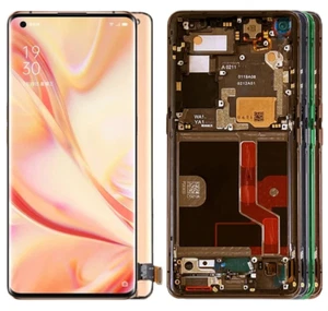 OEM LCD Display Screen Touch Digitizer Replacement + Frame For OPPO Find X2 Pro - Picture 1 of 5