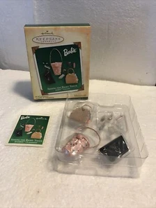 NEW 2003 Hallmark Keepsake Ornament Barbie Adding the Right Touch 9 pc Mini Set - Picture 1 of 7