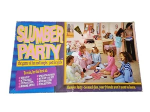 1990 SLUMBER PARTY Board Game Cadaco Vintage Sleepover - Picture 1 of 9
