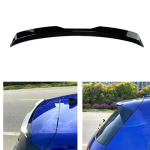 1pc Gloss Black Rear Roof Spoiler Wing Lip For Volkswagen Golf 8 MK8 2020-2023 - Picture 1 of 6