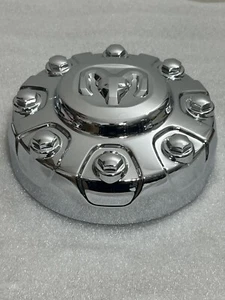 2019-2023 GENUINE DODGE RAM 2500 3500 SRW HUB CENTER WHEEL CAP CHROME 6PG02TRMAB - Picture 1 of 15
