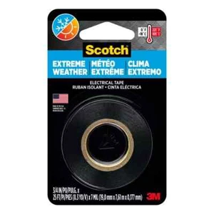 3/4 In. X 25 Ft. Extreme Weather Electrical Tape - Black - Picture 1 of 3