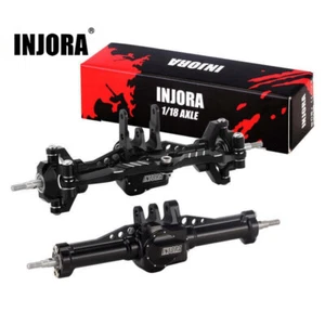 INJORA CNC Stock Length Front/ Rear/ Complete Axle for 1/18 RC Car Traxxas TRX4M - Picture 1 of 26