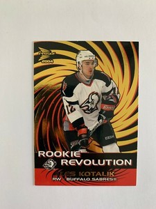 2003-04 Pacific Prism Rookie Revolution #2 Ales Kotalik - Buffalo Sabres