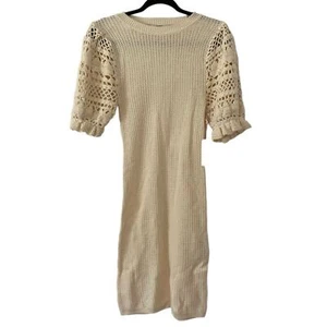 NWT TULAROSA Revolve Crochet Archer Mini Dress S - Picture 1 of 12