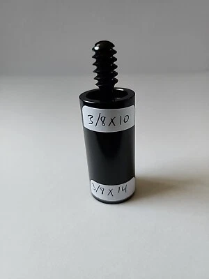 3/8×10 shaft To 3/8×14 Cuetec butt adapter pool cue extension Svb Truewood 1.75