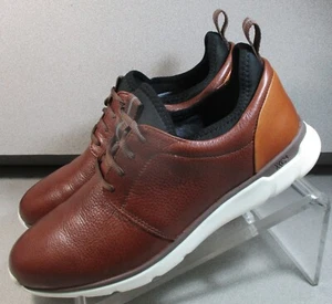 252953 MS50 PRENTISS MENS SHOES 9 M TAN LEATHER LACE UP BY JOHNSTON & MURPHY - Picture 1 of 6