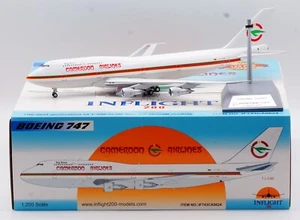 INFLIGHT 1:200 Cameroon Airlines Boeing B747-300 Diecast Aircraft Model TJ-CAE - Picture 1 of 13