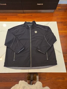 Cutter Buck West Point Army Black Knights Full Zip Windbreaker Jacket Mens 4XB - Picture 1 of 15
