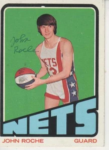Topps #182 firmado por John Roche 1972-73 - New York Nets - Imagen 1 de 1