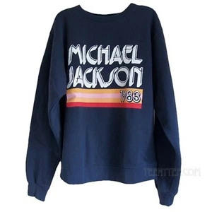 Michael Jackson 1983 Unisex Crew Neck Sweatshirt NEW - Picture 1 of 1