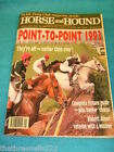 HORSE and HOUND - POINT TO POINT 1993 - JAN 7 1993