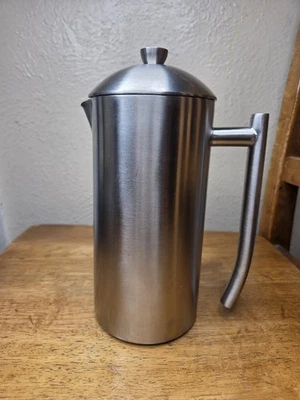 Frieling #0144 Acero Inoxidable Cepillado Prensa Francesa Cafetera Preparar  Foto 1 de 4