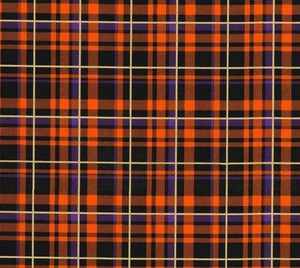 Halloween Karo Herbst Fenster VALANCE VORHANG 54x14 Country Primitive Bauernhaus - Bild 1 von 1