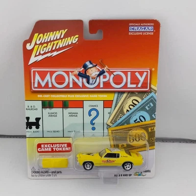Johnny Lightning Monopoly Die-Cast Collectible 1971 Pontiac Grand Prix - Image 1 of 4