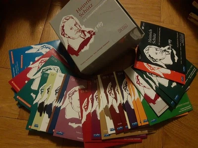 *RAR* HEINRICH SCHÜTZ DIE GESAMTEINSPIELUNG Dresdner Kammerchor BOX 28 CDs  - Bild 1 von 4