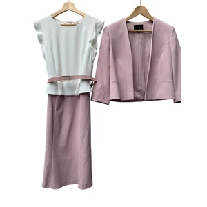 Phase Eight Dress Suit Set Size UK 12 Rose Mother of the Bride Wedding Jemima - Picture 1 of 20