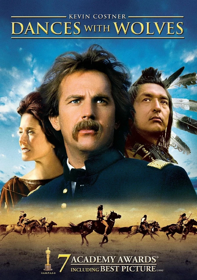 Dances With Wolves - Kevin Costner - New & sealed UK region 2 DVD - Image 1 of 1