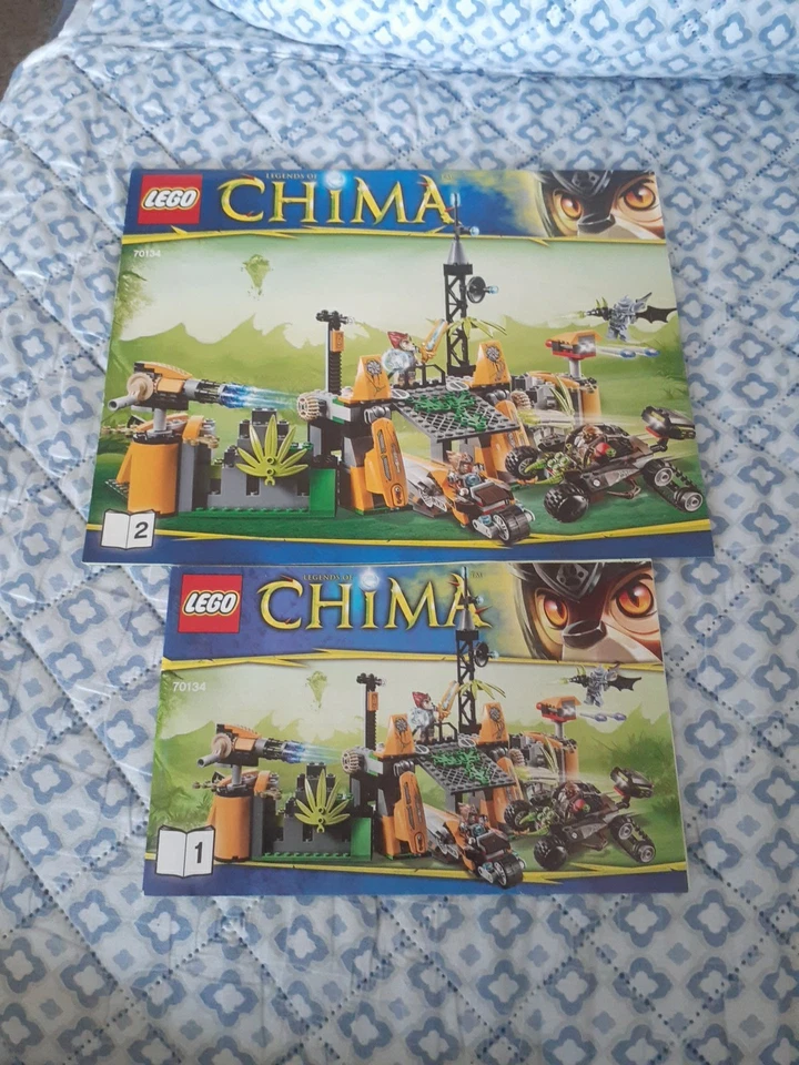 Lego #70134 Legends Of Chima Instruction MANUALS ONLY  - Image 1 of 1