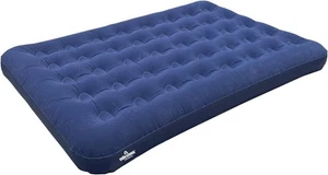 Milestone Camping 88010 aufblasbares beflocktes Luftbett Doppel-Blow-Up-Matratze - Bild 1 von 6