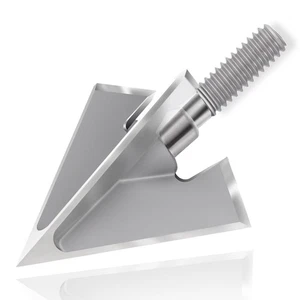 DEEPOWER 4er Pack Bogenschießen Broadhead 3 Klingen 125/100 Korn Broadhead Solid Hunti... - Bild 1 von 7