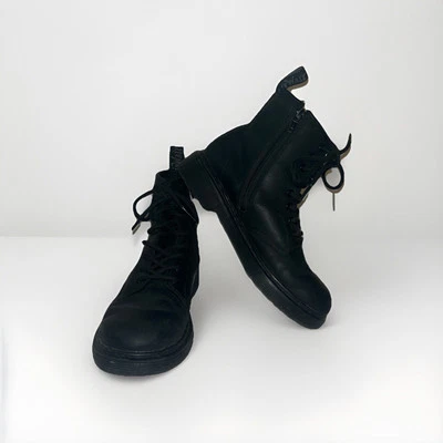 Dr. Martens Colección Niños 1460 Serena Mono Botas Negras Talla 2 EE. UU. Foto 1 de 4