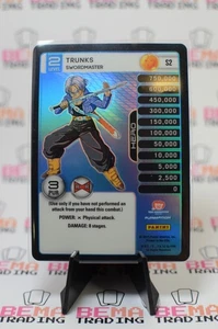 Dragon Ball Z TCG Panini Evolution S2 Trunks, Swordmaster Hi-Tech Prizm Foil - Picture 1 of 3