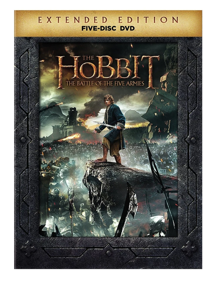 Hobbit, The: Battle of the Five Armies (Extended Edition) (DVD) - Image 1 of 1