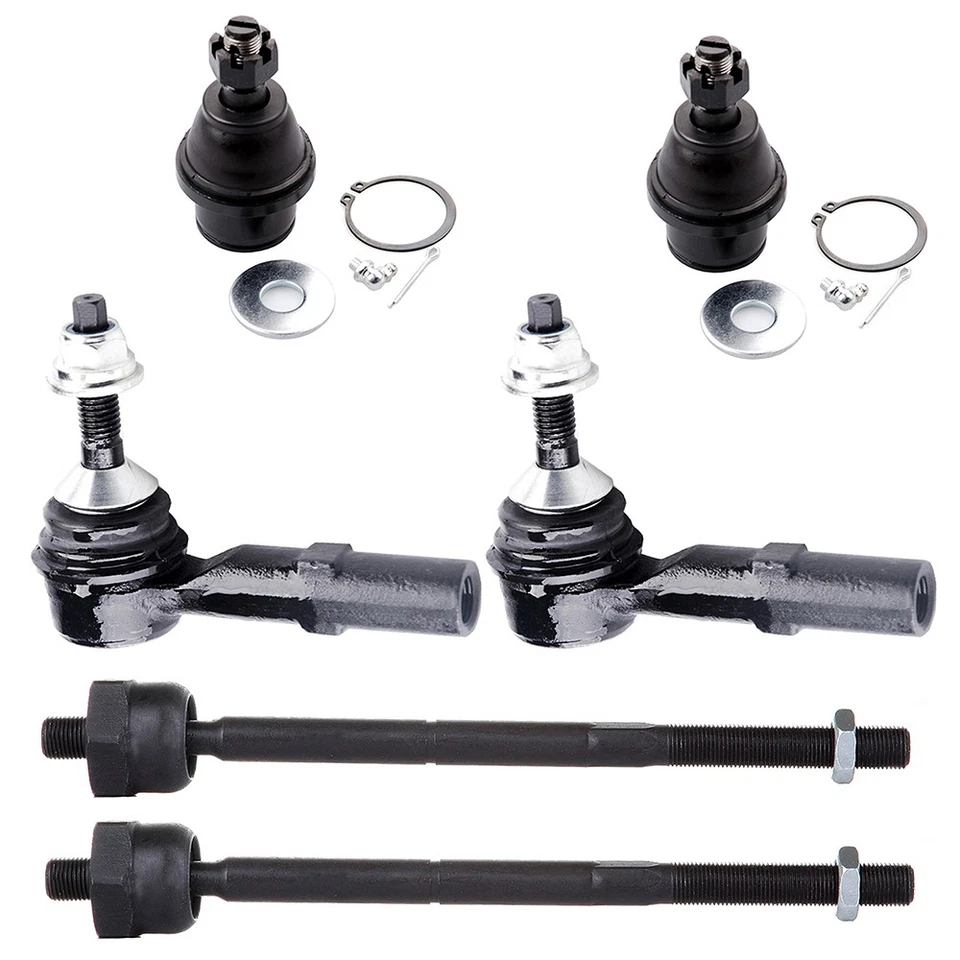 6 piezas para Lincoln Navigator 2003-06 varillas de amarre delanteras interiores rótulas inferiores Foto 1 de 1