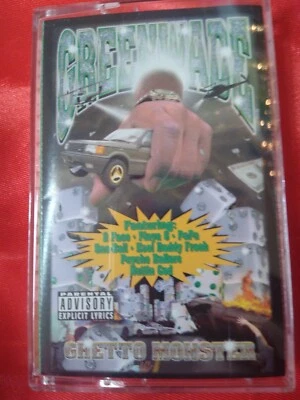 Greenwade "Ghetto Monster"  Tested Works Cassette Album Greenwade Records 2000 - Image 1 of 4