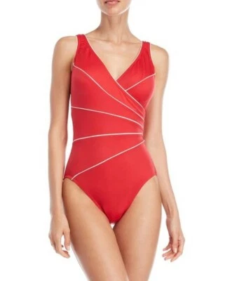 Traje de baño MIRACLESUIT 18 Cherry Horizon control abdominal nuevo con etiquetas $150 Foto 1 de 2