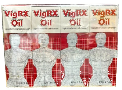 ACEITE Leading Edge VigRX mejora masculina tópica mejor dureza de resistencia 4 paquetes Foto 1 de 4