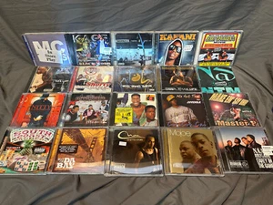 Rap Hip Hop CD LOT 7 Gangsta G-Funk Too Short Warren G Kage Nas Master P Cham - Imagen 1 de 5