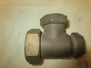 Weiß 3/4 Zoll Messing Flowmatic bewertet mit 200 Pfund massives Messing mit Kappe - Bild 1 von 8