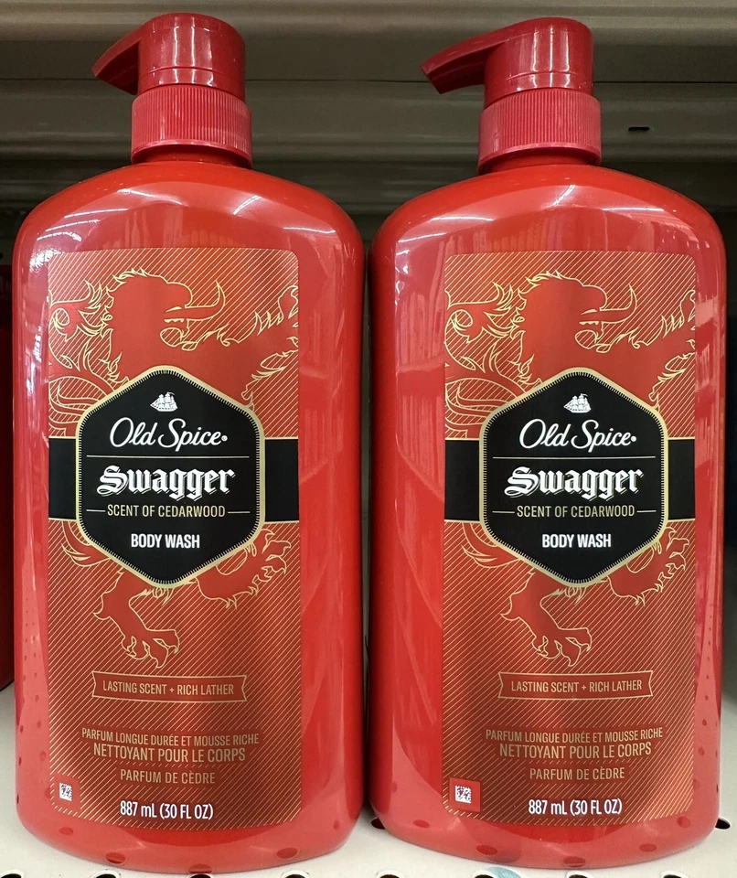 2 X 旧香料沐浴露 ( 30 盎司 ) — 第 1/1 张图片