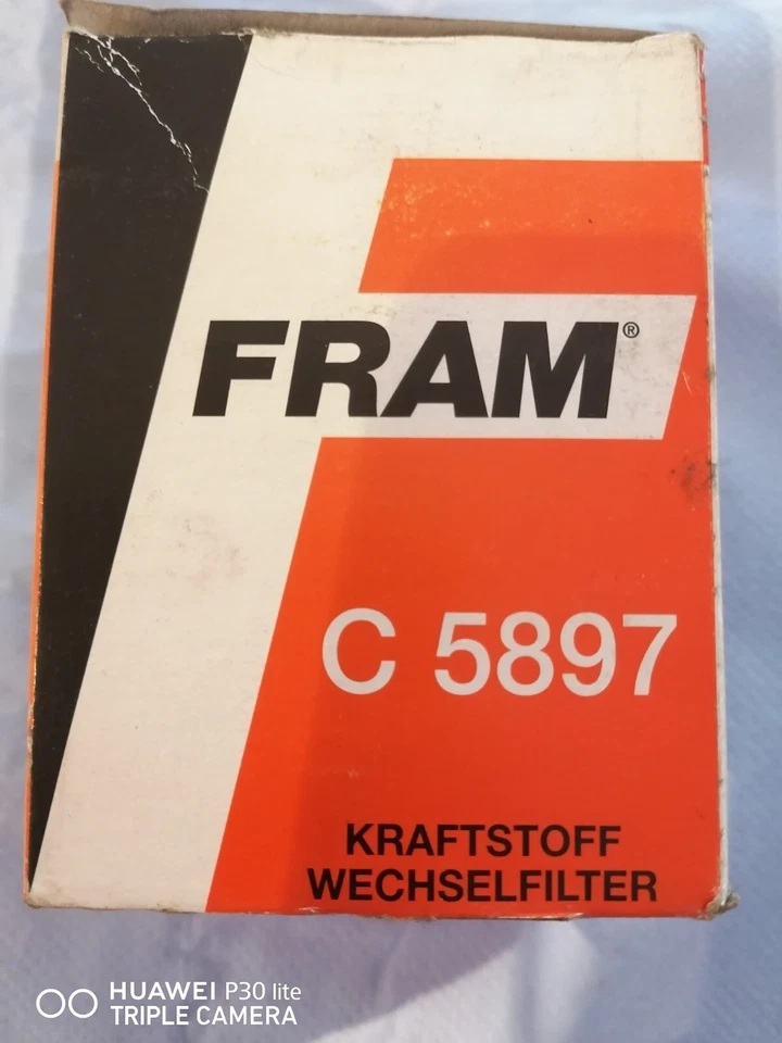 Filtro de combustible Fram C 5897 adecuado para Opel Vectra C diésel, NUEVO Foto 1 de 1