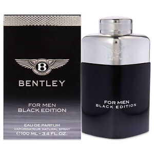 Pack of 2 Bentley Black Edition by Bentley for Men - 3.4 oz EDP Spray