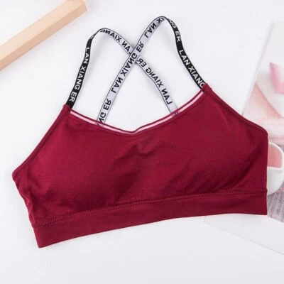 Sujetador deportivo cómodo sin costuras de una sola pieza sin montura Foto 1 de 4