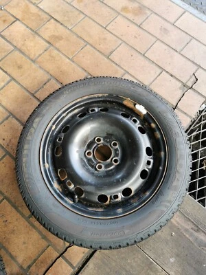 Orig. VW Fox 5Z Seat Ibiza 6J Komplettrad DOT 0420 8mm! 195/55R15 85H KBA 43737 - Bild 1 von 4