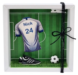 Geldgeschenk Verpackung Personalisiert Fußball Mann Sport Weihnachten Geschenk - Bild 1 von 1