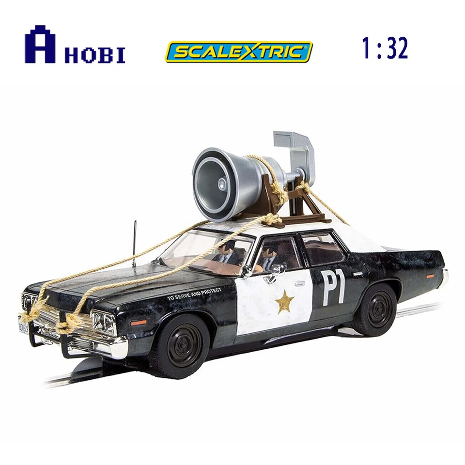 Scalextric 1:32 Scale Blues Brothers Dodge Monaco Bluesmobile Model Collectible - Image 1 of 2