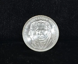 1967-F German 5 Mark .625 Silver KM 120.1 #EB13096 - Picture 1 of 2