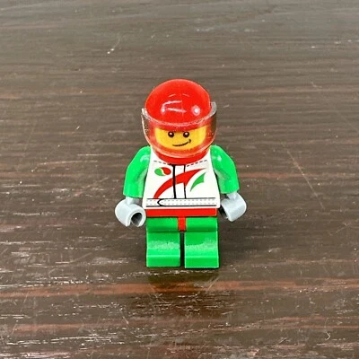 LEGO City 60025 Grand Prix Truck 2013 Octan Racing figura mecánica solamente Foto 1 de 2