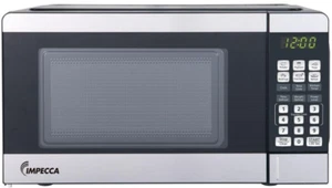 IMPECCA 700W 0.7 Cu. Ft. Digital Microwave Oven - Stainless Steel NEW!!! - Picture 1 of 7
