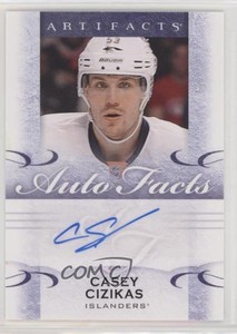 2014-15 Upper Deck Artifacts Autofacts Casey Cizikas #A-CC Auto